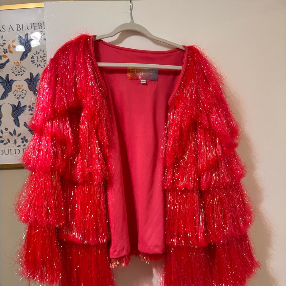 Fringe Studio Pink Jacket